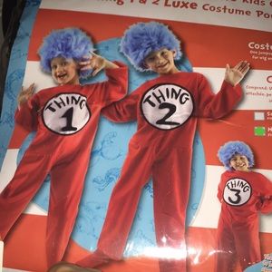The cat in the hat Thing 3 costume